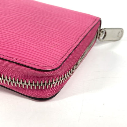 Louis Vuitton Long Wallet Purse M69347 Epi Leather Pink Epi Zippy Wallet Unisex(Unisex)