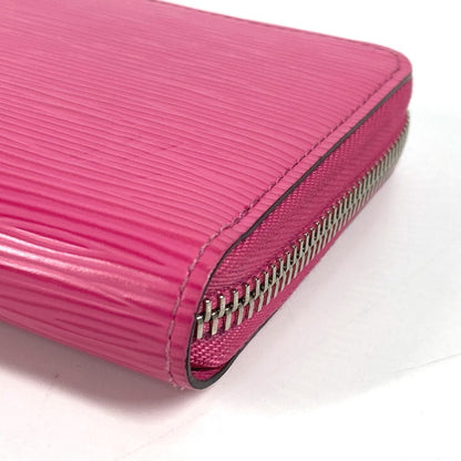 Louis Vuitton Long Wallet Purse M69347 Epi Leather Pink Epi Zippy Wallet Unisex(Unisex)