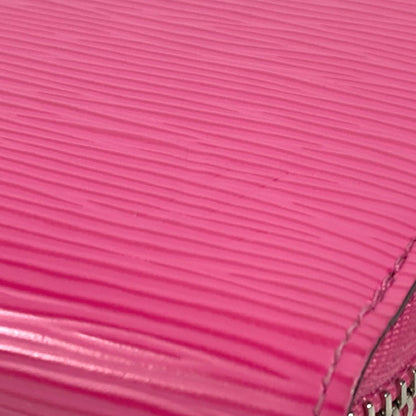 Louis Vuitton Long Wallet Purse M69347 Epi Leather Pink Epi Zippy Wallet Unisex(Unisex)