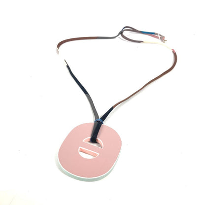Hermes Necklace Lacquer Pink Fidelio Village