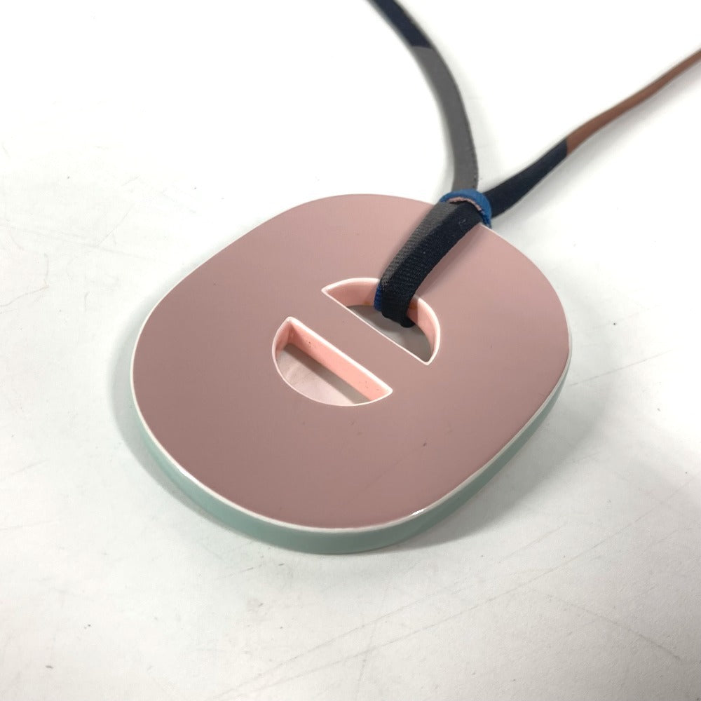 Hermes Necklace Lacquer Pink Fidelio Village