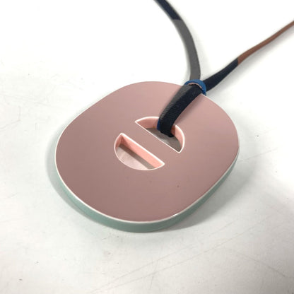 Hermes Necklace Lacquer Pink Fidelio Village