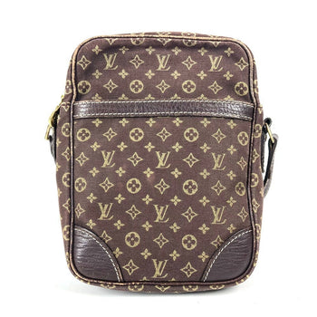 Louis Vuitton Shoulder Bag M95228 Monogram Mini-Lincanvas Brown Monogram Mini Run Danube