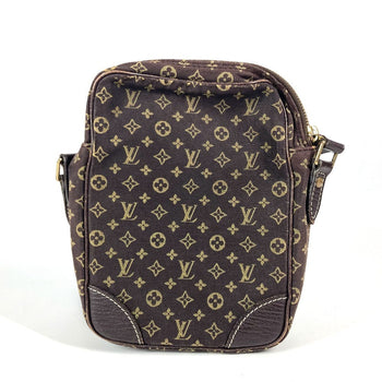 Louis Vuitton Shoulder Bag M95228 Monogram Mini-Lincanvas Brown Monogram Mini Run Danube