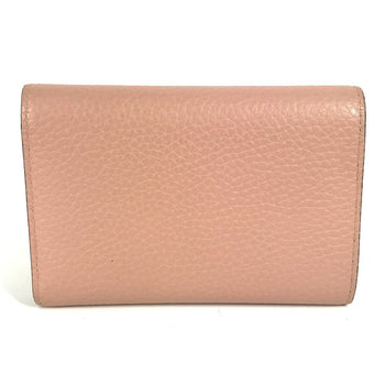 Louis Vuitton Trifold Wallet M62156 Taurillon Clemence Pink Portefeuille Capsine Women
