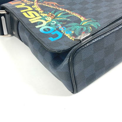 Louis Vuitton Shoulder Bag N50005 Damier Cobalt Canvas Navy Damier Cobalt District Pm