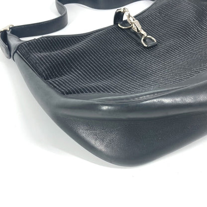 Hermes Shoulder Bag Straw, Leather Black Trim 31 Trim 31