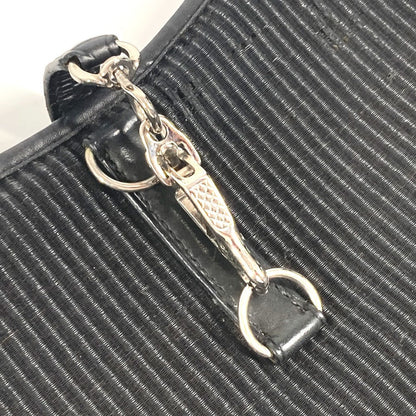 Hermes Shoulder Bag Straw, Leather Black Trim 31 Trim 31
