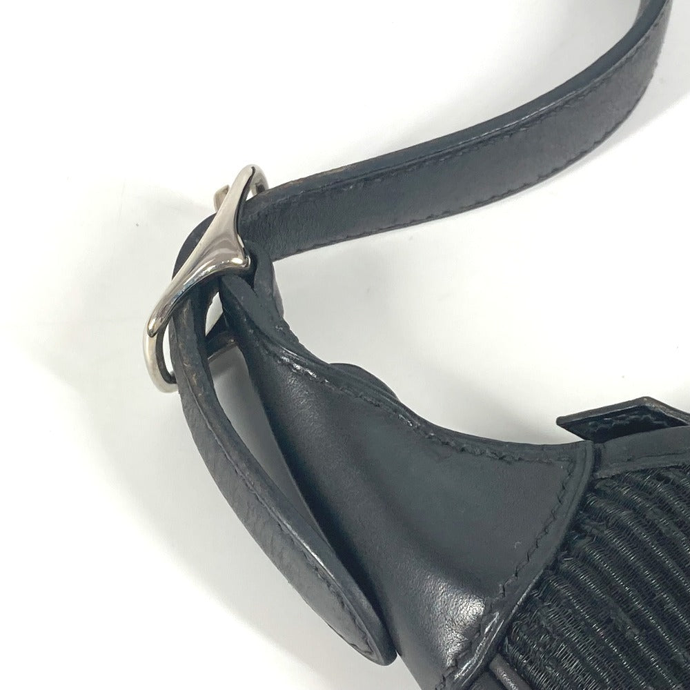 Hermes Shoulder Bag Straw, Leather Black Trim 31 Trim 31