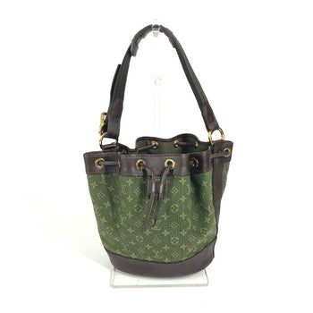 Louis Vuitton Shoulder Bag M92688 Monogram Mini Canvas Khaki Monogram Mini Noelie