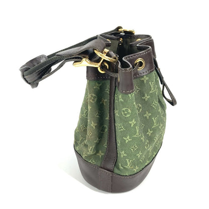Louis Vuitton Shoulder Bag M92688 Monogram Mini Canvas Khaki Monogram Mini Noelie
