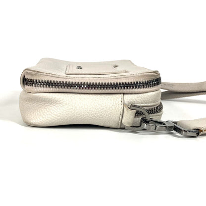 Dior Shoulder Bag Leather Ivorytype Logo