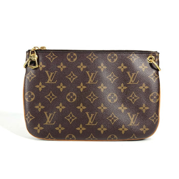 Louis Vuitton Shoulder Bag M44053 Monogram Canvas Brown Monogram Loretta