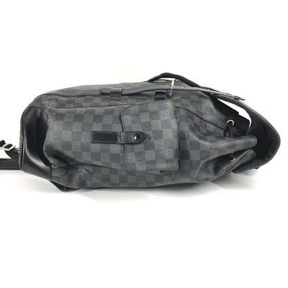 Louis Vuitton Backpack N41379 Damier Grafitto Canvas Black Damier Grafitte Christopher Mm
