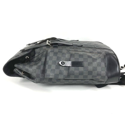 Louis Vuitton Backpack N41379 Damier Grafitto Canvas Black Damier Grafitte Christopher Mm