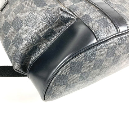 Louis Vuitton Backpack N41379 Damier Grafitto Canvas Black Damier Grafitte Christopher Mm