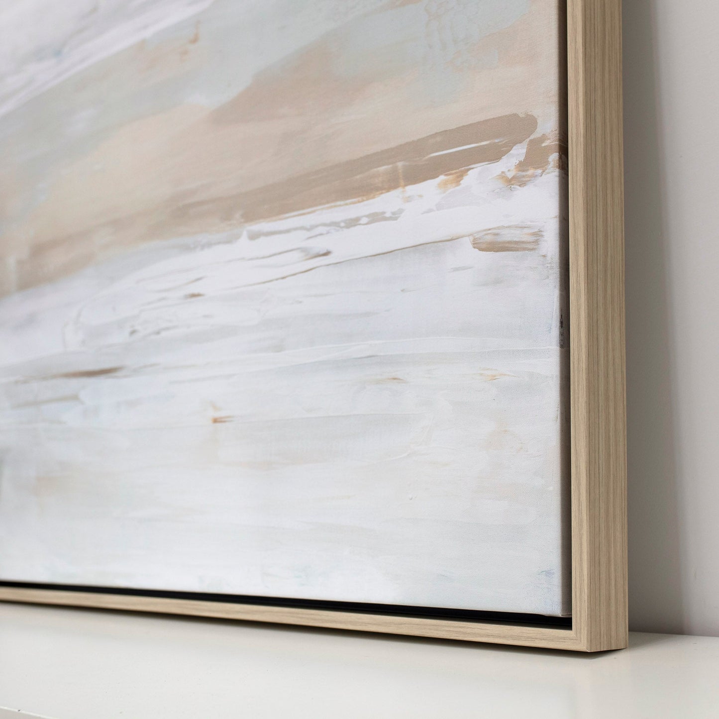 Lyrical Light - Framed Canvas Print By Julia