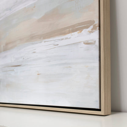 Lyrical Light - Framed Canvas Print By Julia