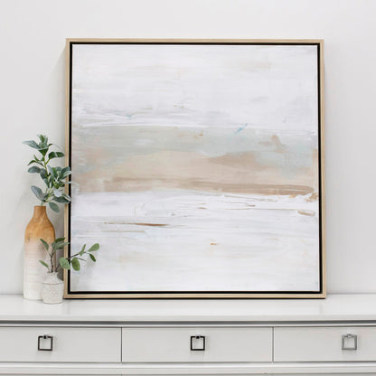Lyrical Light - Framed Canvas Print By Julia