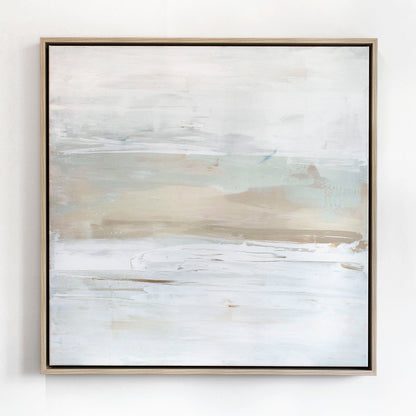 Lyrical Light - Framed Canvas Print By Julia