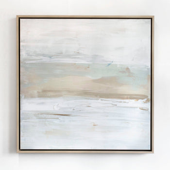 Lyrical Light - Framed Canvas Print By Julia