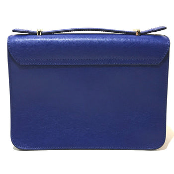 Furla Shoulder Bag Leather Blue Julia Women