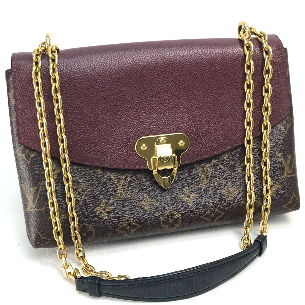Louis Vuitton Shoulder Bag M43715 Monogram Canvas, Leather Brown Monogram Sun Praseed