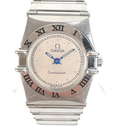 Omega Watches Quartz 795.1080 Stainless Steel Silver Constellation Silver Dial Women
