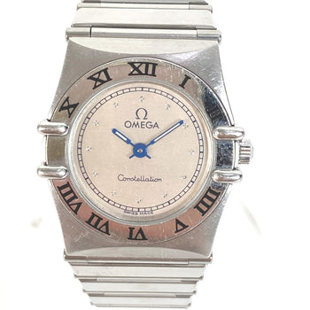 Omega Watches Quartz 795.1080 Stainless Steel Silver Constellation Silver Dial Women