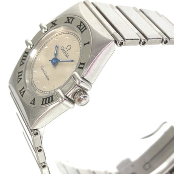 Omega Watches Quartz 795.1080 Stainless Steel Silver Constellation Silver Dial Women