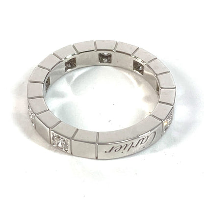 Cartier Ring Wg750 Silver Accessories Raniere Half Diamond 8P Women 48