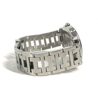 Hermes Watches Mechanical Automatic Cl1.810 Stainless Steel Silver Clipper Date White Dial Mens