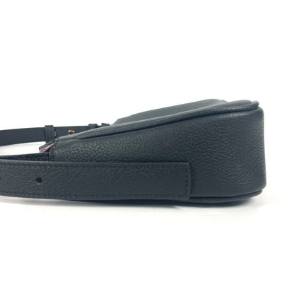 Versace Shoulder Bag Leather Black Medusa Logo