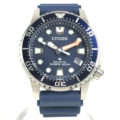 Citizen Watches Eco Drive Eo2021-05L Rubber Navy Promaster Marine Series Diving Watch Eco-Drive