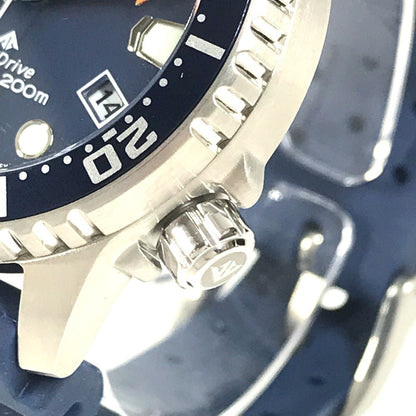 Citizen Watches Eco Drive Eo2021-05L Rubber Navy Promaster Marine Series Diving Watch Eco-Drive