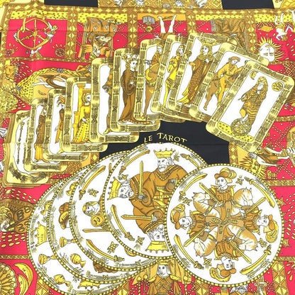Hermes Scarf Silk Black Carre90 Carre 90