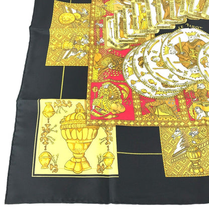 Hermes Scarf Silk Black Carre90 Carre 90