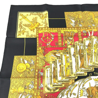 Hermes Scarf Silk Black Carre90 Carre 90
