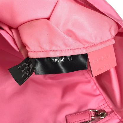Prada Shoulder Bag Br2897 Nylon Pink Robot Shopping Bag