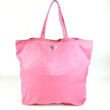 Prada Shoulder Bag Br2897 Nylon Pink Robot Shopping Bag