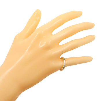 Tiffany&Co. Ring Silver925, K18 Yellow Gold Silver Bandwidth 2 Wire