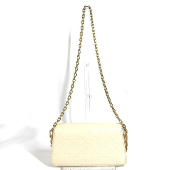 Louis Vuitton Shoulder Bag M82836 Monogram Ann Platt Leather Beige Monogram Ann Platt Wallet On