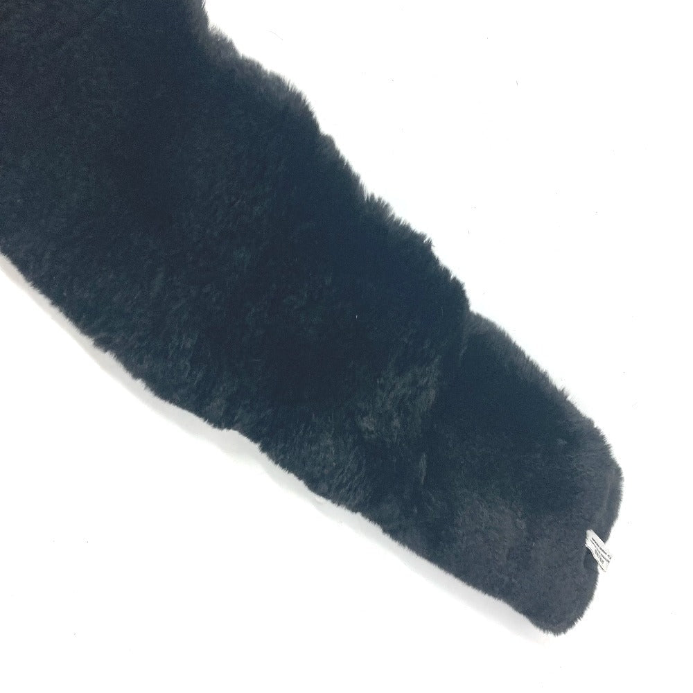 Chanel Scarf , Lapin Black Big Coco Cc Coco Mark Women