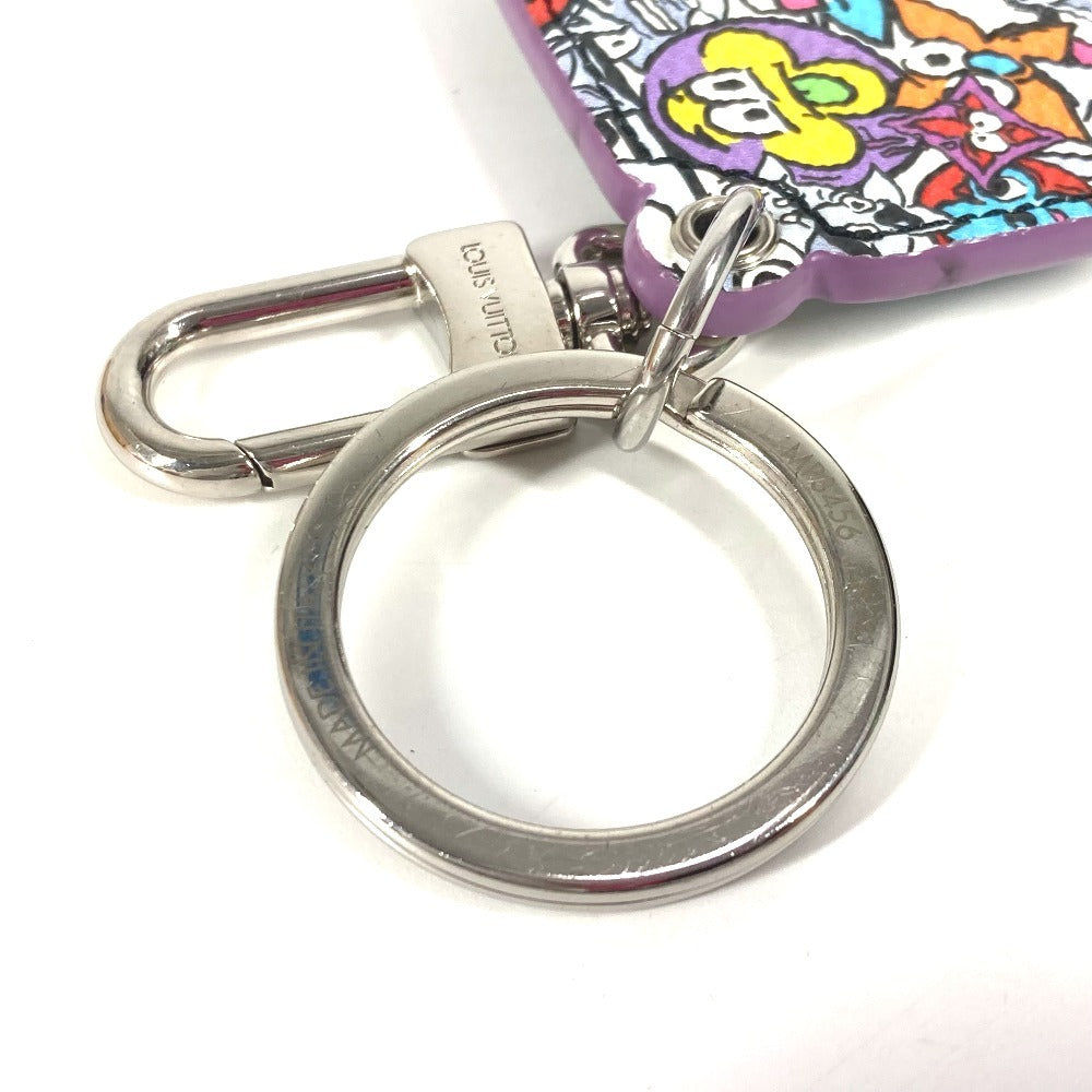 Louis Vuitton Key Ring Mp3456 Leather Multicolor Keychain Monogram Comics