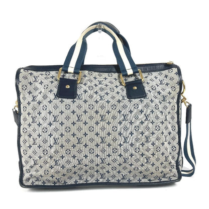 Louis Vuitton Tote Bag M42341 Monogram Mini Canvas Navy Monogram Mini Sac Marie Kate Unisex(Unisex)