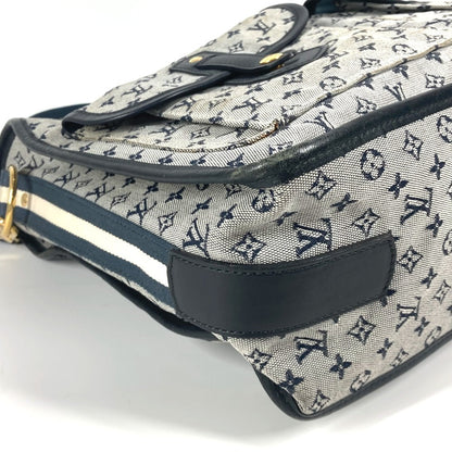 Louis Vuitton Tote Bag M42341 Monogram Mini Canvas Navy Monogram Mini Sac Marie Kate Unisex(Unisex)