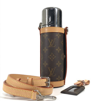 Louis Vuitton Shoulder Bag Gi0518 Monogram Canvas Brown Monogram Flask Holder