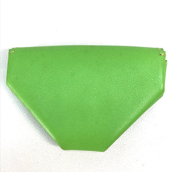 Hermes Coin Case Vaux Swift Light Green Le Van Cator Unisex(Unisex)