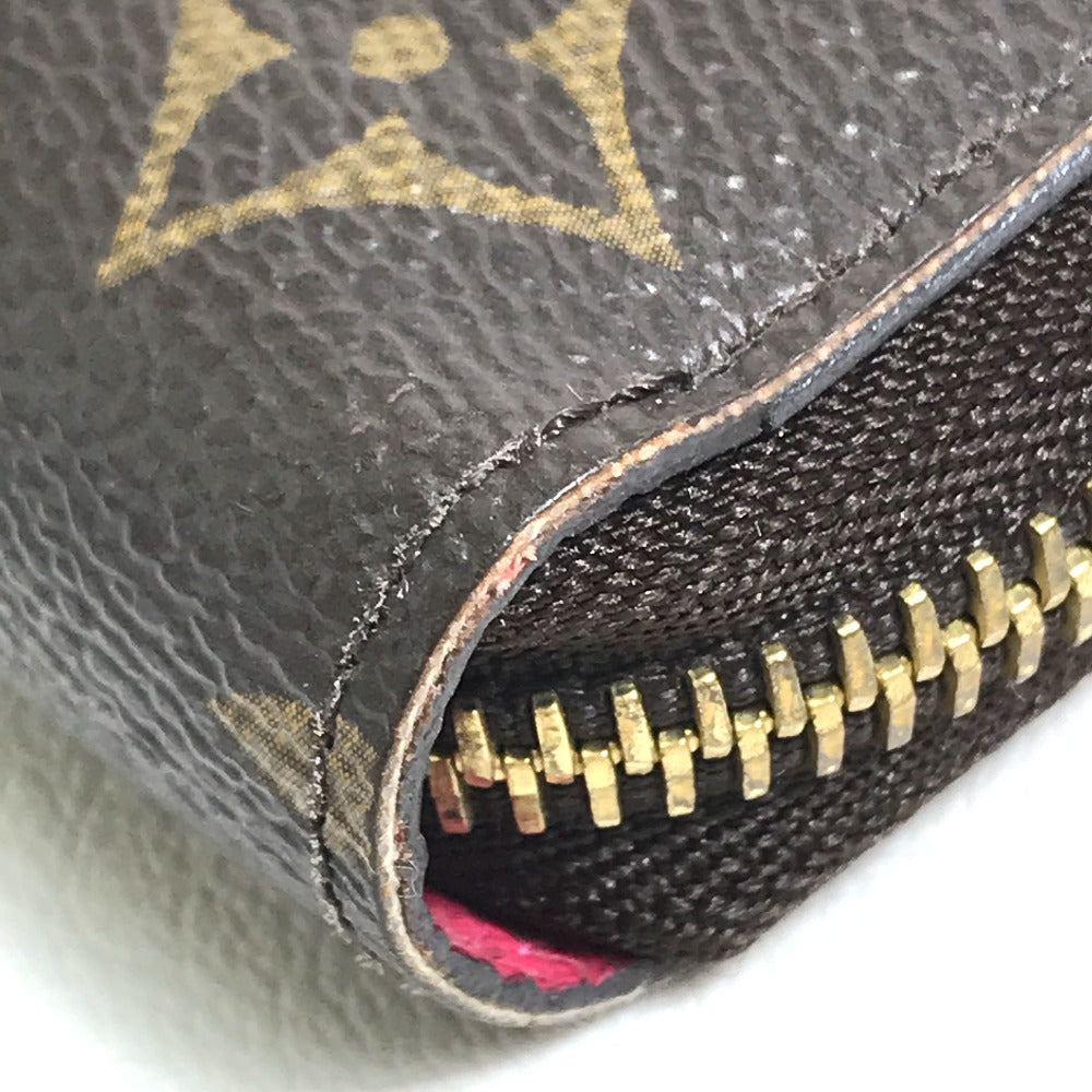 Louis Vuitton Long Wallet Purse M62616 Monogram Canvas Brown Monogram Summer Trunk Zippy Wallet