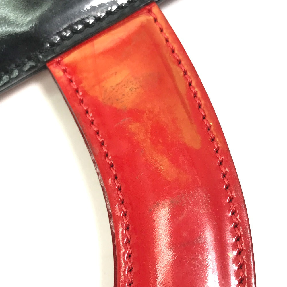 Chanel Handbag Leather, Patent Leather Red Chocolate Bar Vertical Tote Bag Mademoiselle Women